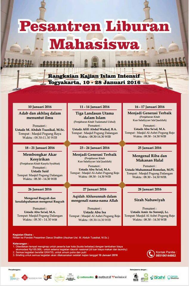 poster kajian pesantren